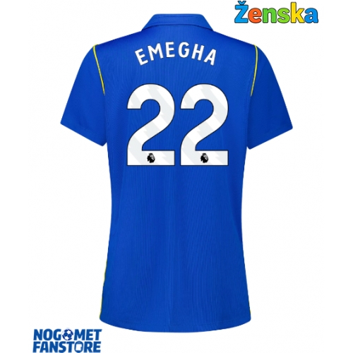 Chelsea Emmanuel Emegha #22 Domaci Dres za Ženska 2026-27 Kratak Rukav